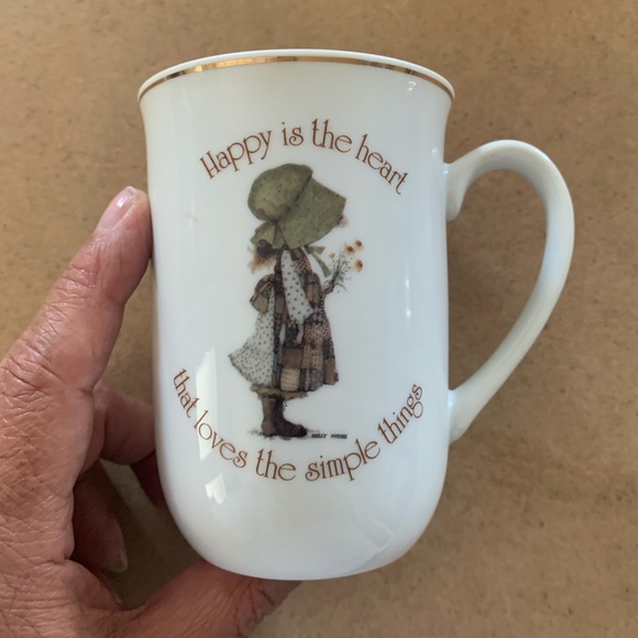 Vintage Porcelain Holly Hobbie mug, 1979 - Picture 2 of 7